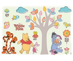 Komar - Disney - Deco-Sticker WINNIE POOH NATURE LOVERS - 50 x 70 cm- Wandtattoo, Wandsticker, Wandaufkleber, Wandbild, Winnie Puh - 14014h, Bunt