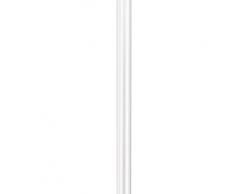 Hama Sevilla Bilderrahmen, 13 x 18 cm mit Papier-Passepartout 9 x 13 cm, hochwertiges Glas, Kunststoff Rahmen, zum Aufhängen und Aufstellen, weiß