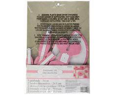 Amscan Party Deko-Set, Light Pink