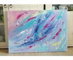 Acrylgemälde SOMMERFREUDE 70m x 50m ORIGINAL