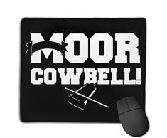 Gaming Mauspad,Mausunterlage,Spiel Maus Pad,Mausmatte,Moor Cowbell Mat Mäuse Mauspad Für Office Home Laptop Computer Pc