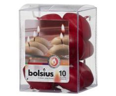 BOLSIUS QUALITÄTS - Schwimmkerze in altrot