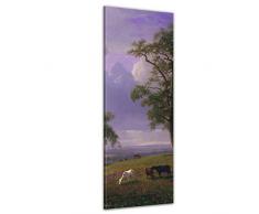 Keilrahmenbild Albert Bierstadt California Spring - 40x120cm hochkant - Alte Meister Berühmte Gemälde Leinwandbild Kunstdruck Bild auf Leinwand