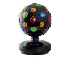 X4-LIFE Discokugel L Color Lichteffekt rotierende Partybeleuchtung farbig