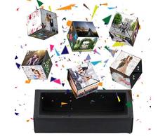 Kreative Pop Up Box Explosions-Box DIY Geschenkebox, Bouncing Box und Handgemachtes Scrapbook, Fotoalbum Zubehör Jahrestag Valentine Hochzeit Geschenk für Hochzeit Muttertag Weihnachten (Pop Up Box)