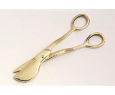 Kerzen Dochtscheren /-löscher Dochtschere L 15 cm, Messing, Gold