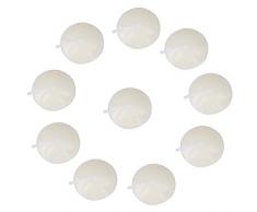 90 Stück Schwimmkerzen Schwimmende Kerzen Floating Candles Kerzen hochzeit deko Paraffin Elfenbein Kerzen deko für Haus Hochzeit Party und Feier (Ø 35mm)