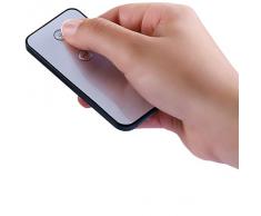 Britesta Feng-Shui-Dekoration: LED-Echtwachskerzen auf Holztablett