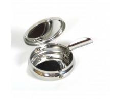 Basic Nature Reise Aschenbecher mit Deckel - Rund