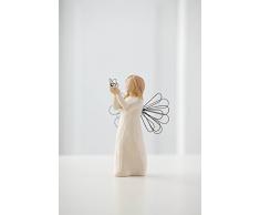 Willow Tree 26219 Figur Engel der Freiheit, 3,8 x 3,8 x 12,7 cm