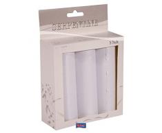Folat NEU Luftschlangen, 3erPack,Weiss