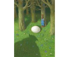 Postkarte A6 • 15043 Dickes Ei von Inkognito • Künstler: Michael Sowa • Ostern