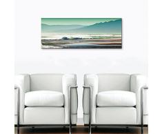 Eurographics DG-RHA1001 Deco Glass, Glasbild, Costa De La Luz 50 x 125 cm