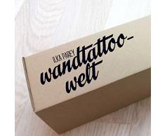 Lichtschaltertattoo Leuchtsticker Wandtattoo Elfe Fee Mila Ballerina mit Sterne fluoreszierend M2328 ilka parey wandtattoo-welt®