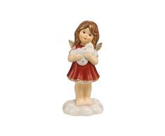 Goebel Weihnachten Himmelsboten Meine Kleine Kuschelwolke, Figur, Dekofigur, Engel, Engelsfigur, Steingut, Bordeaux, 11 cm, 41578291