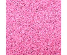 1kg Dekogranulat Granulat Streudeko Farbgranulat Dekosteine Kies ca. 0,7L 2-3mm, Farbe:pink