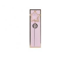 Hotex Wunderkerze Symbol Stern - 20,0 x 6,0 cm Gold - ALS Partyzubehör oder Geschenk