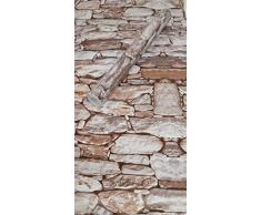 Visario Tapeten Folie 3000-S selbstklebend 10m x 45cm 5 Motive Steinoptik Steine Dekorfolie Möbelfolie Tapete (3008)