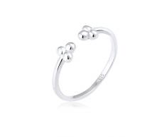 Elli Damen-Stapelring Kugel Geo 925 Silber Gr. 54 (17.2) - 0605160317_54