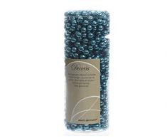 10m Perlenkette 8mm ( Petrol blau ) Kunststoff Perlengirlande Perlenband Hochzeit Perlenschnur Deko