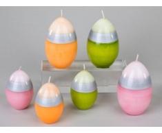 Osterdeko Eierkerze 12cm Scala sortiert 1 von 3 Farben
