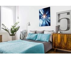 Paul Sinus Art Leinwandbilder | Bilder Leinwand 90x60cm Architektur – Fotografie Gebäude