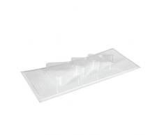 Rayher Hobby 36063000 Gießform Tannenbaum, 9,5 x 25 cm, Tiefe 3,5 cm, Pet, Beton Gießform, zum Ausgießen mit Kreativ-Beton, Raysin-Gießpulver, Wachs, Seife