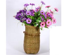 Handgemachte Bambusvase/Trockener Blumenkorb/Speicherflasche/Handwerk Dekorkorb-B