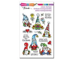 Stampendous SSC1324 Stempel, Weihnachtswichtel, transparent