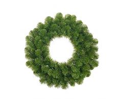 Black Box Weihnachtskranz Norton Grün Ø: 45 cm - Tannenkranz - Türkranz – Adventskranz - Weihnachtsdeko