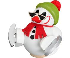 Kugelräuchermann Cool-Man mit Schlittschuh 12cm