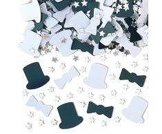 amscan Konfetti Zylinder metallic