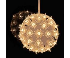 LD Weihnachten Deko Lichterkugel mit 50 Lämpchen Weihnachten Weihnachtsdeko Fensterdeko Beleuchtung (Lieferzeit ist 3-7 Tagen)