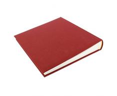 Goldbuch Fotoalbum, Summertime, 30 x 31 cm, 100 weiße Seiten mit Pergamin-Trennblättern, Leinen, Rot, 31707