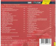 Der Musikalische Adventskalender 2011: 24 Lieder für Advent und Weihnachten