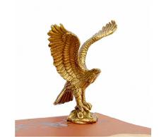 Liangliang988 China Bronze Messing-Statue/Adler Hawk, Figur