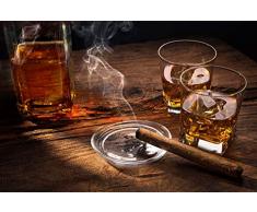 Fotografie Whiskey Zigarre XXL Wandbild Kunstdruck Foto -Poster- P1935 Größe 120 cm x 80 cm