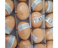 6x Flummi Ei Hüpfei Gummiei Kinder Mitgebsel Scherzartikel