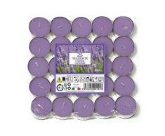 Prices Teelichter-Set Aladnio, 25 Stück (18,5 x 15 x 18,5 cm) (Lavendel)