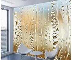 FHOMEY Tapete Wandbild 3D Home Abstrakte Tapete Bild Tapeten Für 3 D Wohnzimmer Tapete Wassertropfen Kristallfiguren Home Hintergrund Dekor-350 * 245Cm