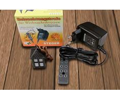 BTV Beleuchtung für Weihnachtskrippe Zubehör, mit LED Laterne Kb 2 m Lämpchen Weiss TLwe