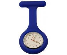 Sundo 48951 Schwestern-Uhr, Silikongehäuse blau