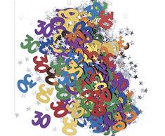 Konfetti 30er, 14 g, bunt