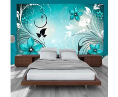 Vlies Fototapete 300x210 cm - 3 Farben zur Auswahl - Top - Tapete - Wandbilder XXL - Wandbild - Bild - Fototapeten - Tapeten - Wandtapete - Wand - Blumen Ornament b-A-0044-a-c
