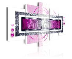 murando - Bilder 200x100 cm - Leinwandbilder - Fertig Aufgespannt - Vlies Leinwand - 5 Teilig - Wandbilder XXL - Kunstdrucke - Wandbild - Abstrakt a-A-0003-b-n