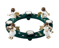 Tischaufsatz Engelquartett mit Kerzenschalen - Richard Glässer Erzgebirge