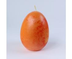 Wenzel Eikerze Osterkerze Ei Kerze Osterei Ostern 140 mm, 1 Stück, mandarin orange