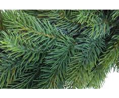 Flora-Seta GmbH Künstlicher Edel-Adventskranz Rory auf Drahtring, rundgebunden (ca. 45 cm)