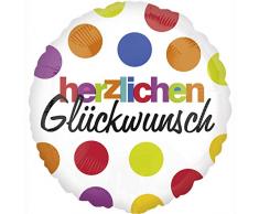 amscan 2576701 - Folienballon Herzlichen Glückwunsch, Spiel
