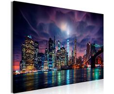 murando Mega XXXL New York Wandbild 165x110 cm - Einzigartiger XXL Kunstdruck zum Aufhängen Leinwandbilder Moderne Bilder Wanddekoration - NY City Stadt d-B-0155-ak-a